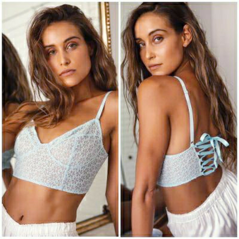 FREE PEOPLE Lele Atmosphere Longline Bralette - Picture 12 of 12